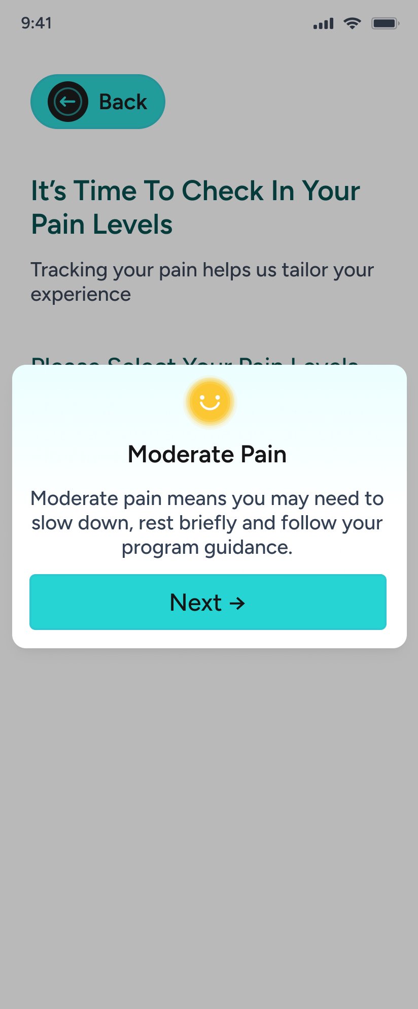 Moderate Pain Info